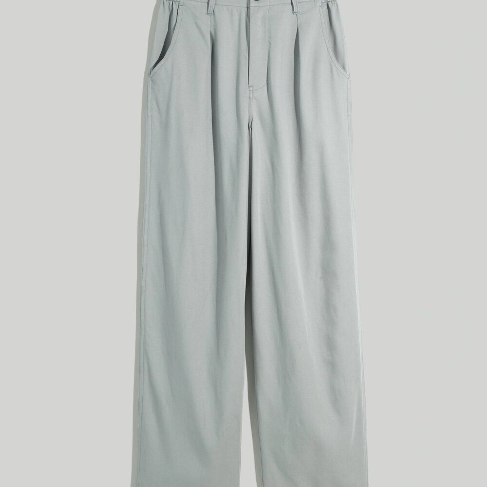 Madewell Neale Straight-Leg Pant in Drapeweave (NWT)